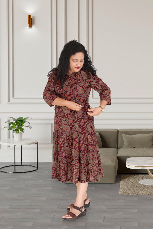 Mother Wine Kuiri Nadi Dress in Cotton