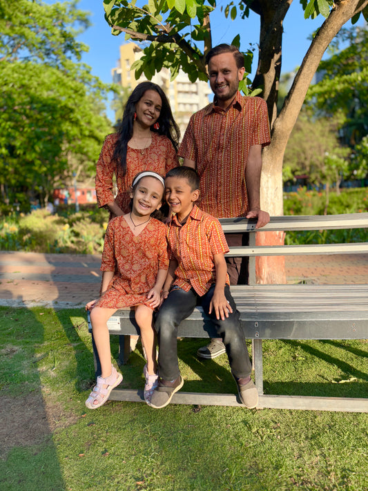 Rust Color Family Of 4