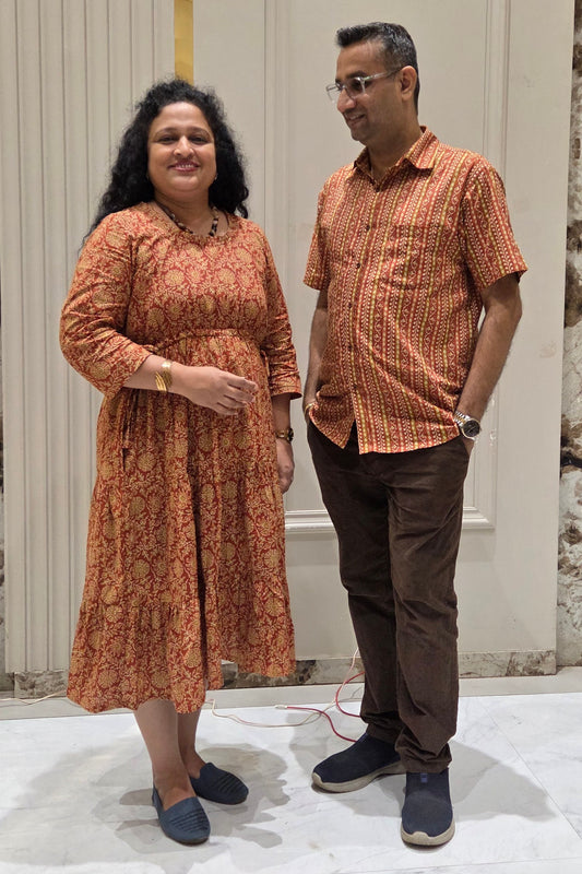 Couple Smart Combo for 2 in Rust Color