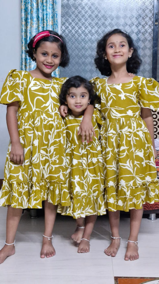 Daughter Amber Frock in Cotton