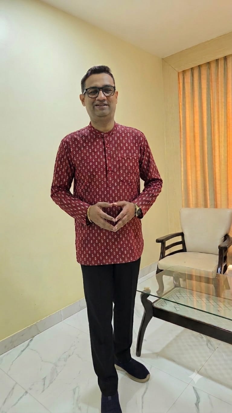 Father Maroon Color Kurta Shirt Full Hand in Cotton