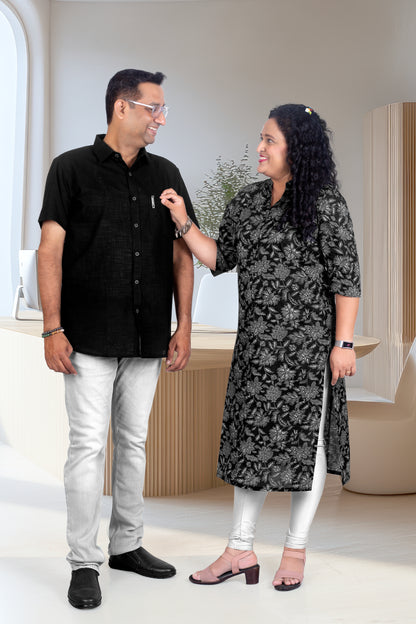 Couple Smart Combo for 2 in Black Cut Color