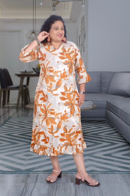 orange marble print dress SHEIN Clasi Marble Print Bodycon Spaghetti Strap Dress Maxi Women Outfit