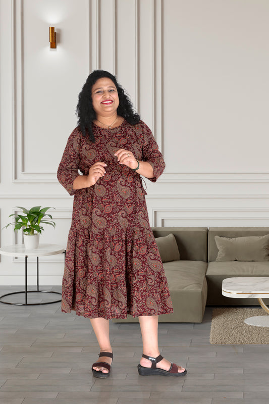 Mother Wine Kuiri Nadi Dress in Cotton