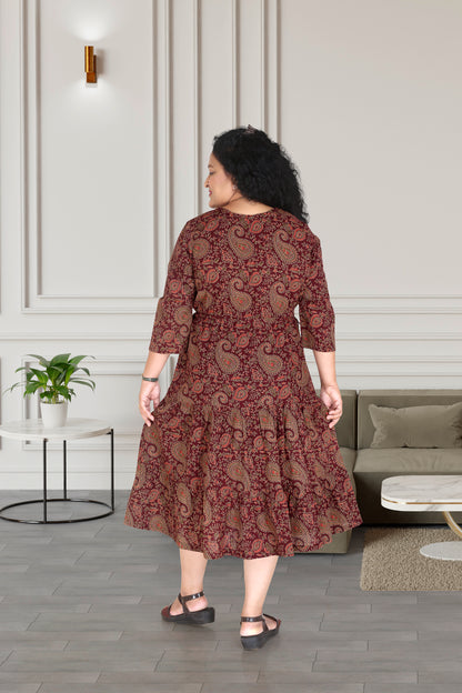 Mother Wine Kuiri Nadi Dress in Cotton