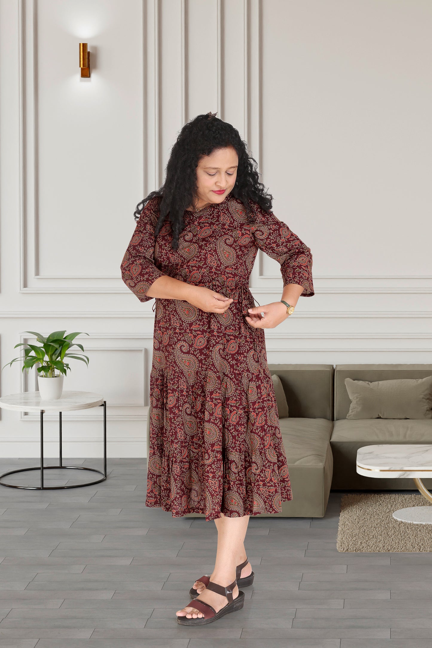 Mother Wine Kuiri Nadi Dress in Cotton