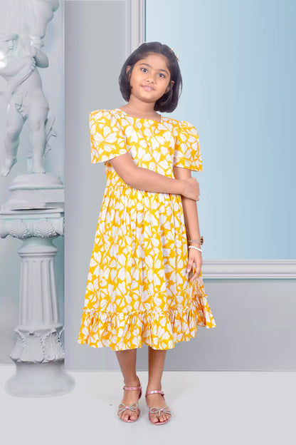 Yellow Smart Family of 3 Combo in Cotton