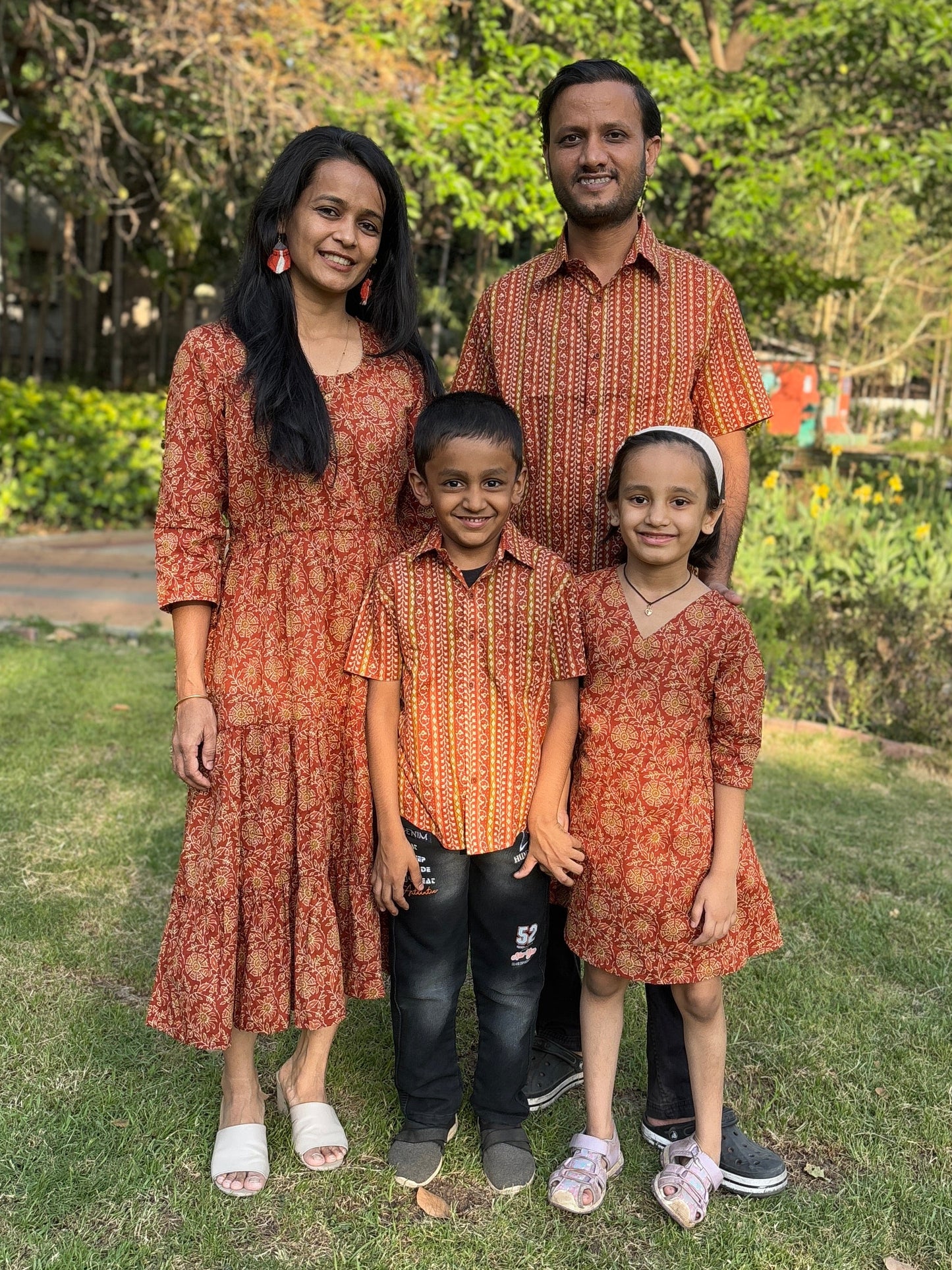 Rust Color Family Of 4