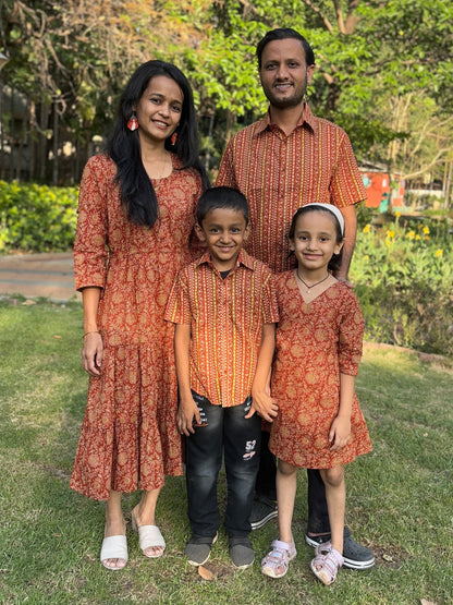 Rust Color Family Of 4
