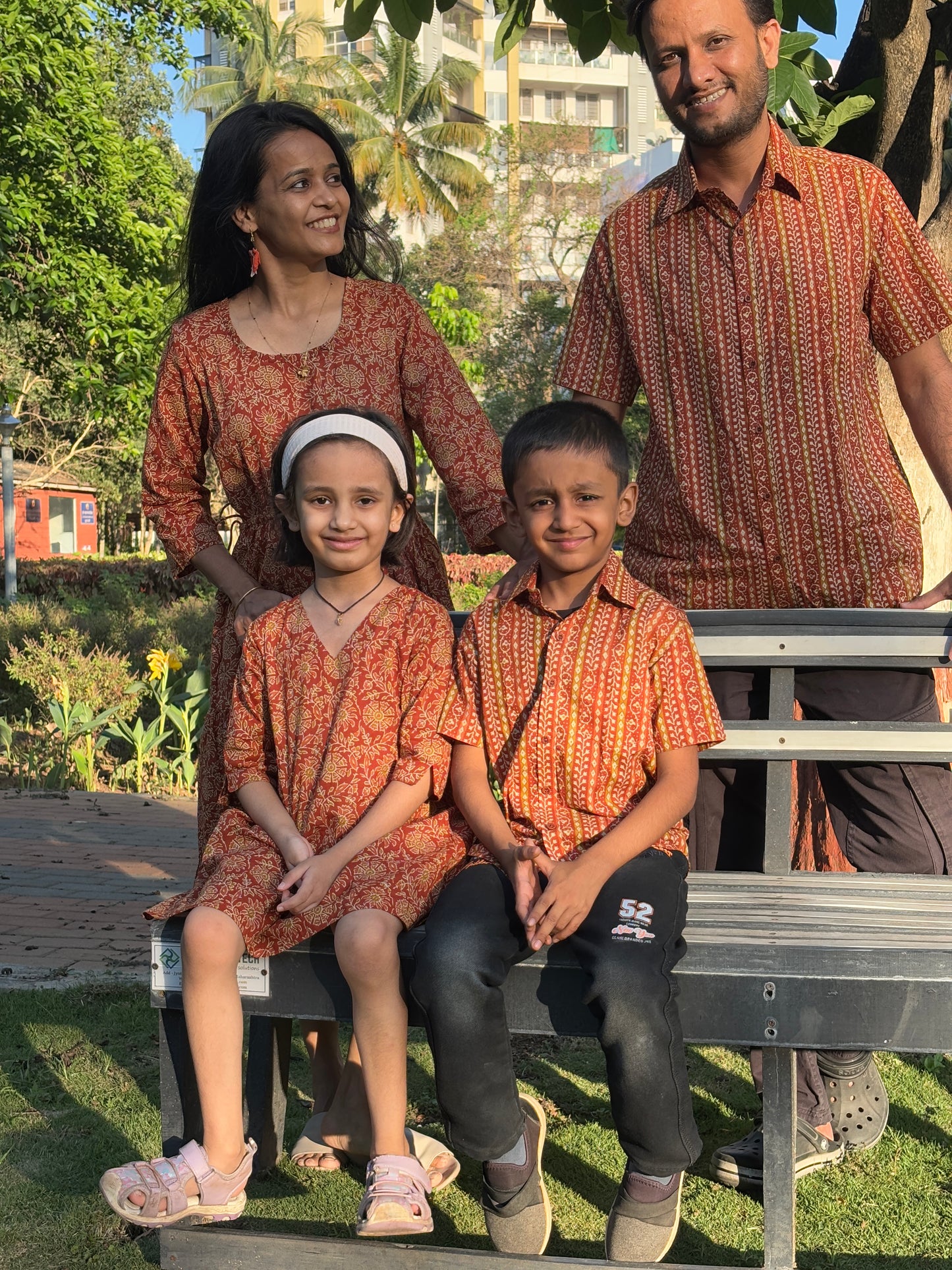 Rust Color Family Of 4