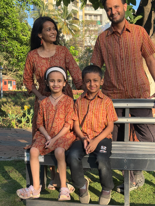 Rust Color Family Of 4