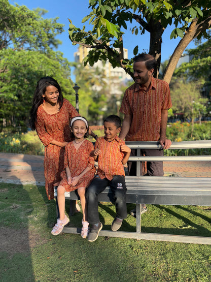 Rust Color Family Of 4