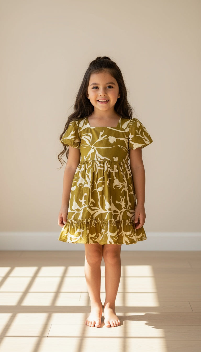 Daughter Amber Frock in Cotton