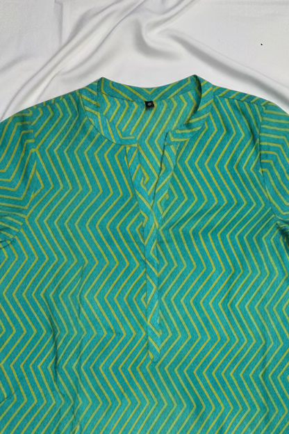 Mother Short Top / Tunic 4 Green