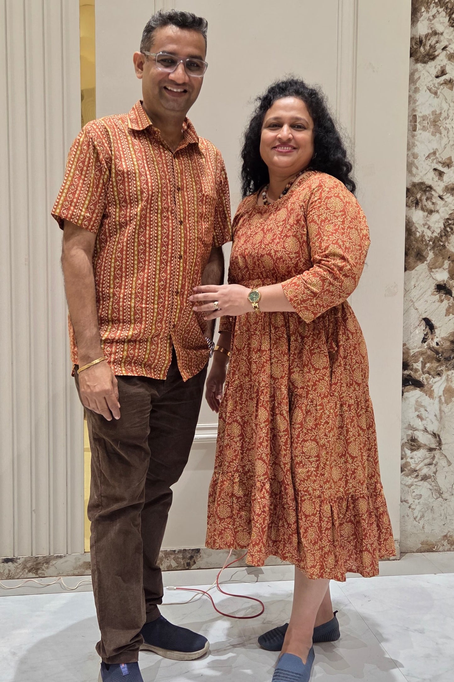 Couple Smart Combo for 2 in Rust Color