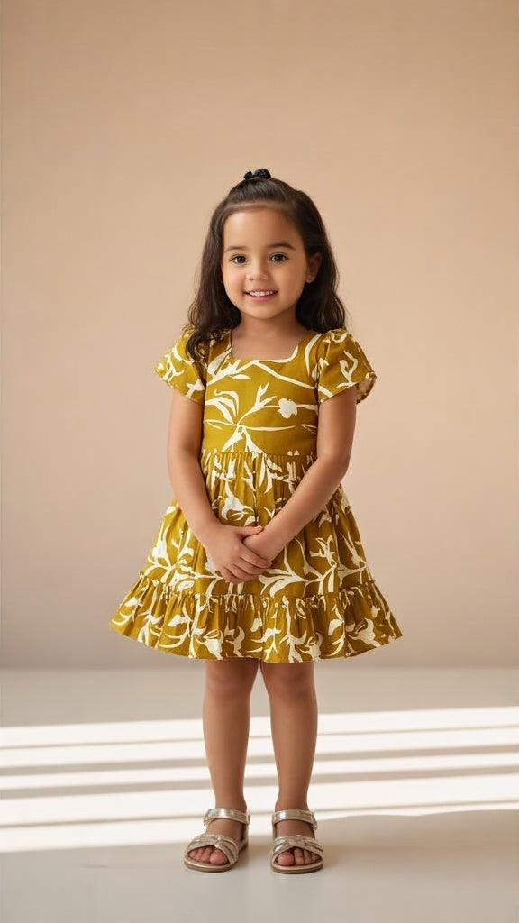 Daughter Amber Frock in Cotton
