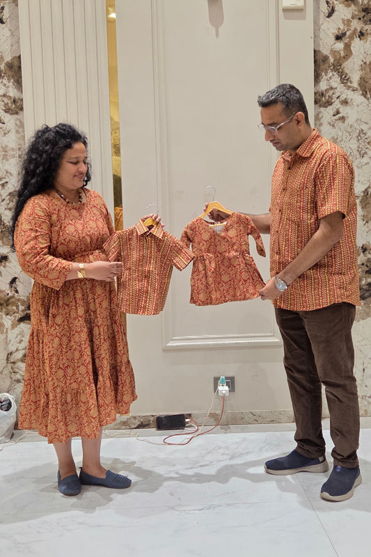 Rust Color Family Of 4