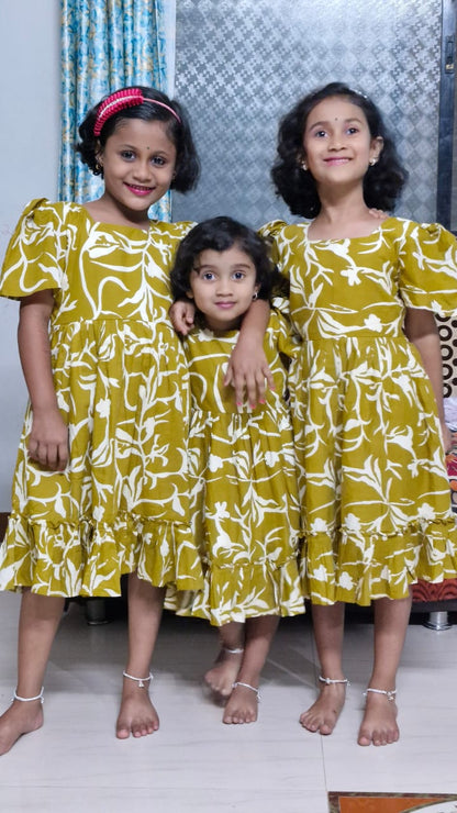 Daughter Amber Frock in Cotton