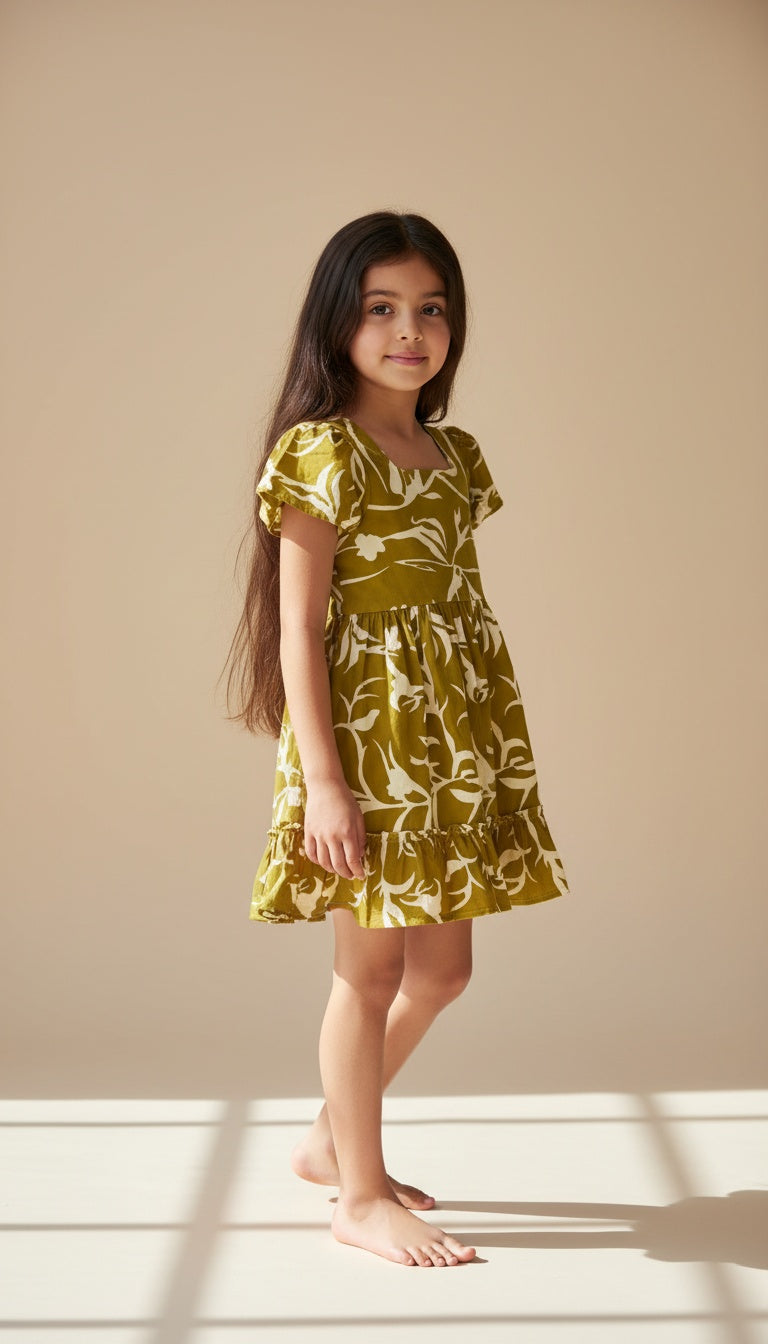 Daughter Amber Frock in Cotton