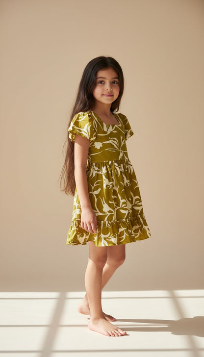 Daughter Amber Frock in Cotton