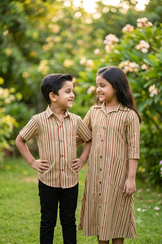 Brother Sister Small Smart Combo for 2 in MultiLine Color