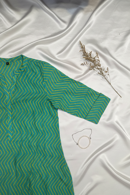Mother Short Top / Tunic 4 Green