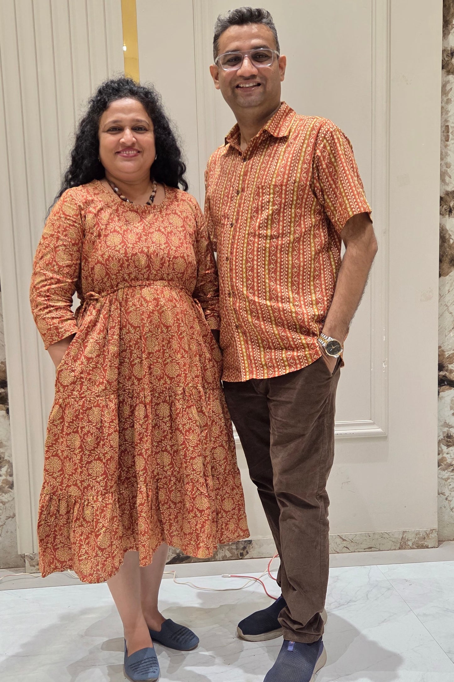 Couple Smart Combo for 2 in Rust Color