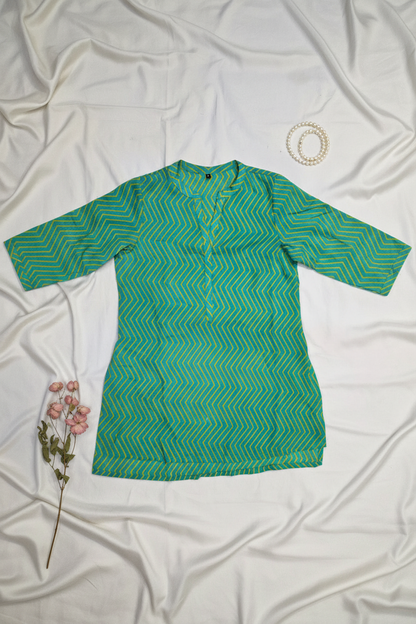 Mother Short Top / Tunic 4 Green