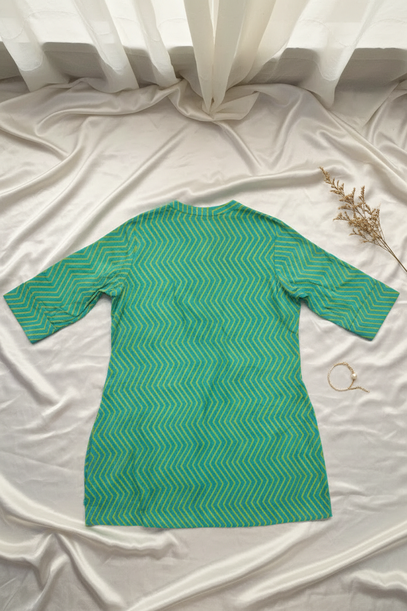 Mother Short Top / Tunic 4 Green