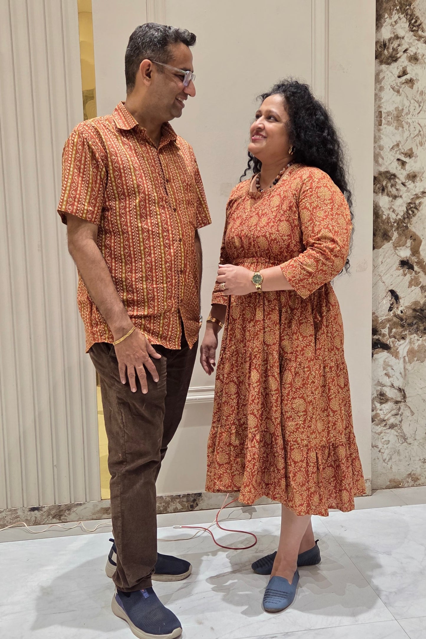 Couple Smart Combo for 2 in Rust Color