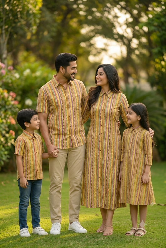 Yellow Color Family Of 4