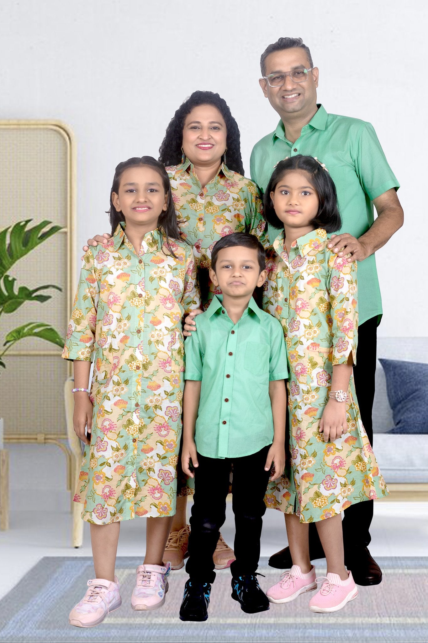 Green Smart Family of 4 Combo